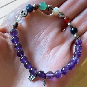 BRACELET Crystal Gemstone Beaded